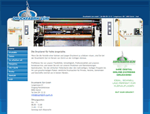 Tablet Screenshot of druckfabrik-zueri.ch